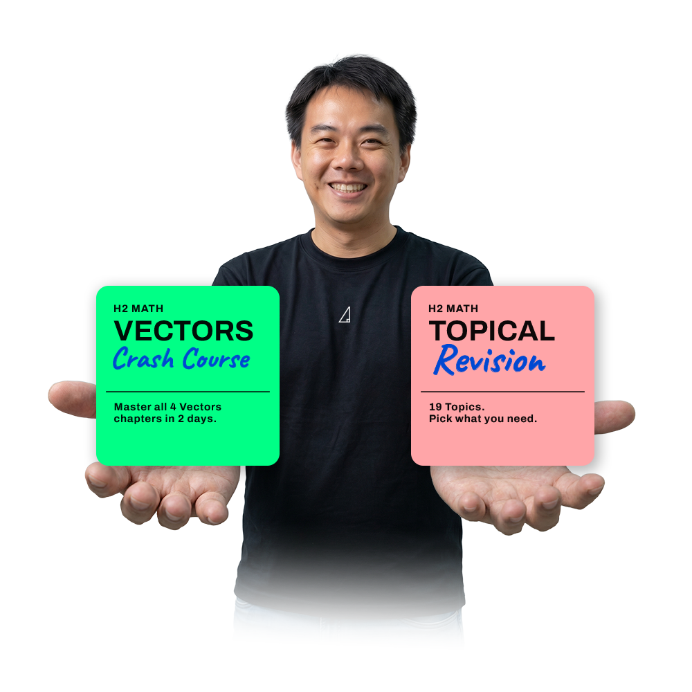 Tim Gan presenting H2 Math holiday programme options