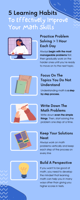 5 Learning Habits to Effectively Improve Your Math Skills