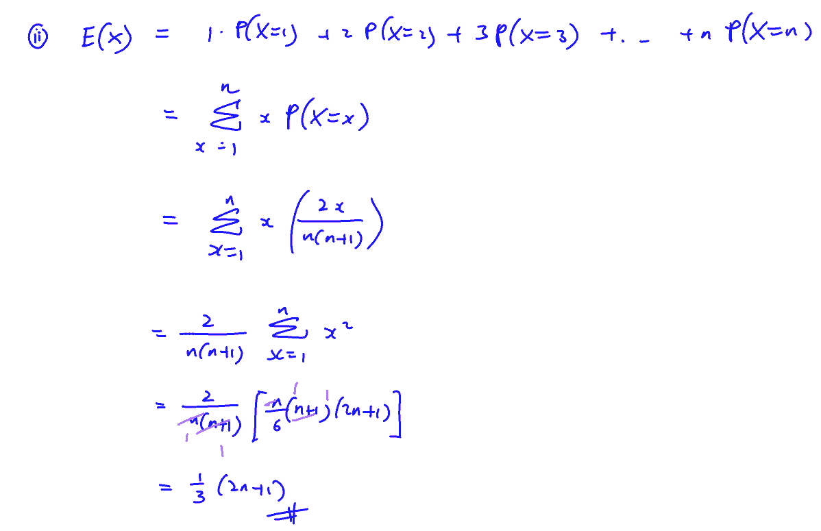 discrete random variable A-Level (H2 Math) Discrete Random Variable Free Resources