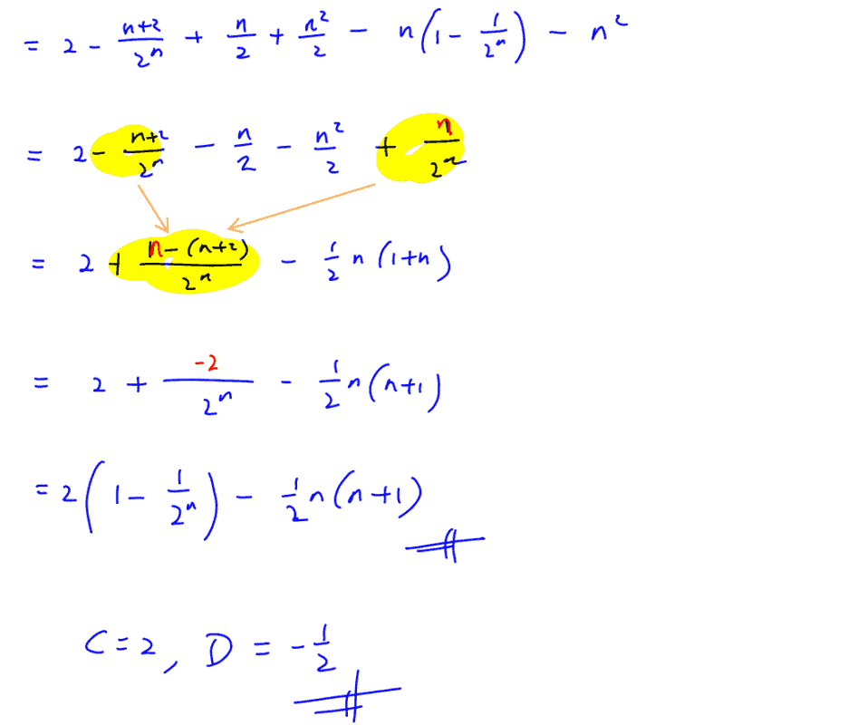 sigma notation A-Level (H2 Math) Sigma Notation Free Resources