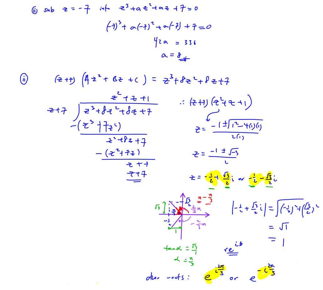 complex numbers A-Level (H2 Math) Complex Numbers Free Resources