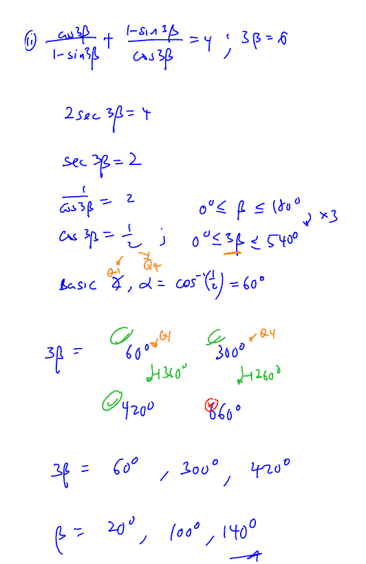 Unit 9 - Trigonometric Identities and Formulae