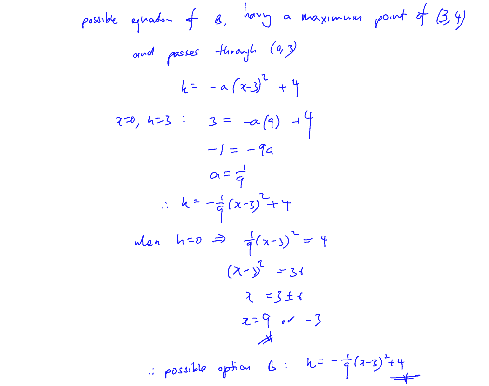 3 AM Quadratic Functions Practice Q2