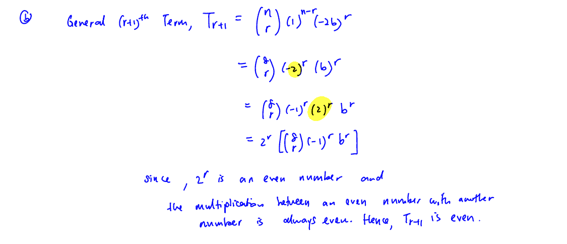 Unit 3 - Binomial Theorem