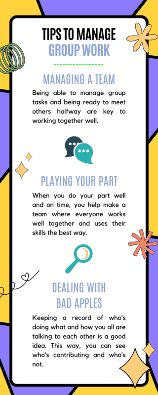 group work Tips to Manage Group Work